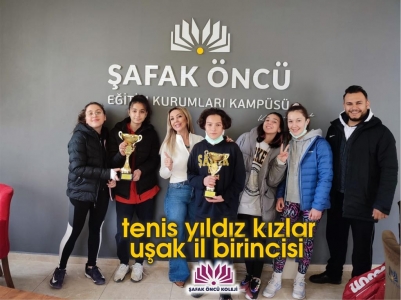Tenis Yıldız Kızlar Uşak İl Birincisi